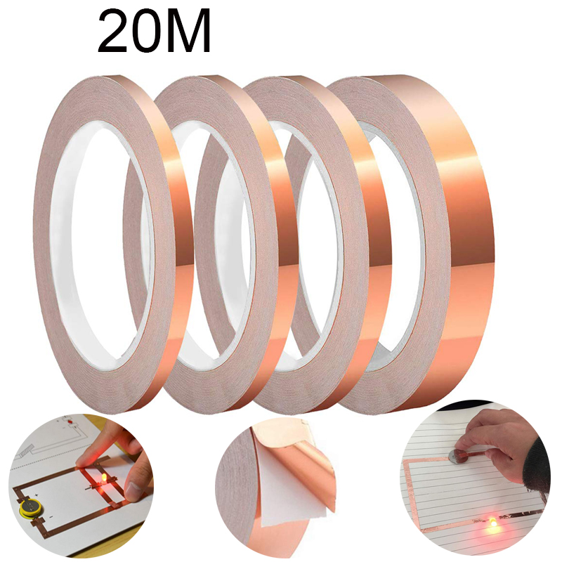 Plumbing Tape Ptfe - Bande adhésive conductrice simple face en