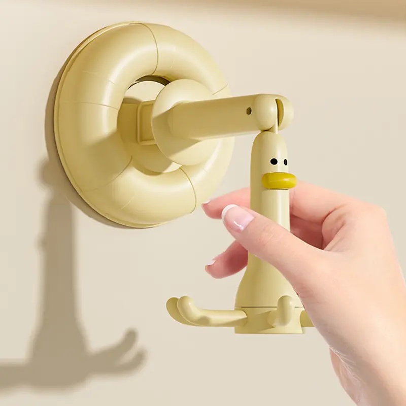 Home Improvement Help - Crochets utilitaires réglables avec ventouse 360,