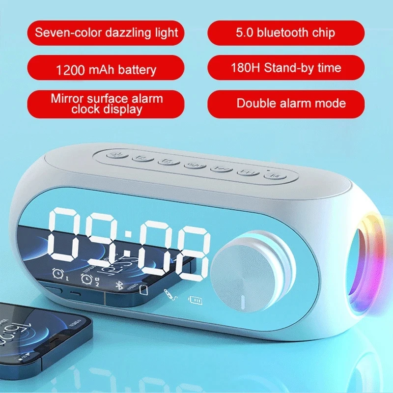 Réveil Radio FM Bluetooth haut - Home Improvement Videos avis et prix