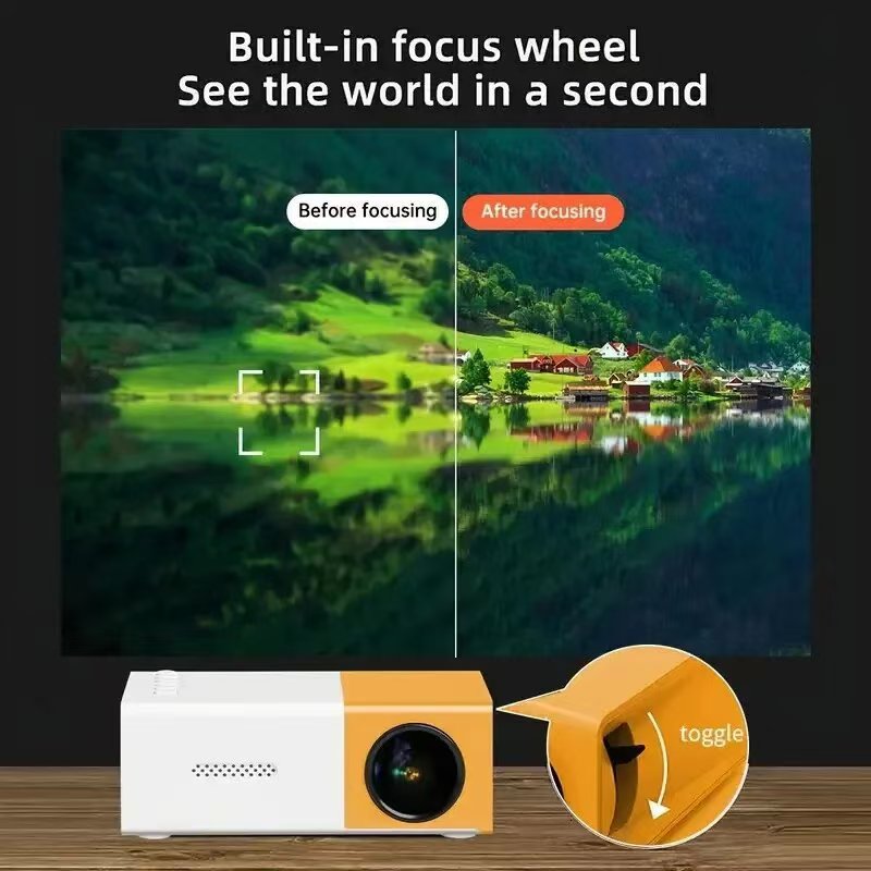Mini projecteur LED amélioré Y - Home Improvement Videos avis et prix