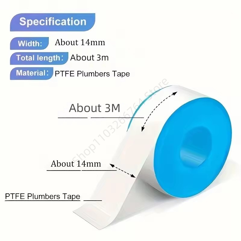 Ruban d'étanchéité PTFE pour t - Plumbing Tape Ptfe avis et prix