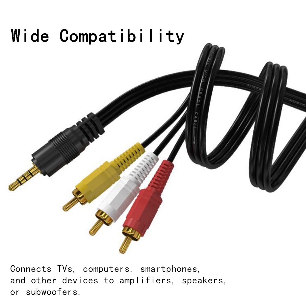 Câble Audio-vidéo RCA 3.5mm à  - Home Improvement Videos avis et prix