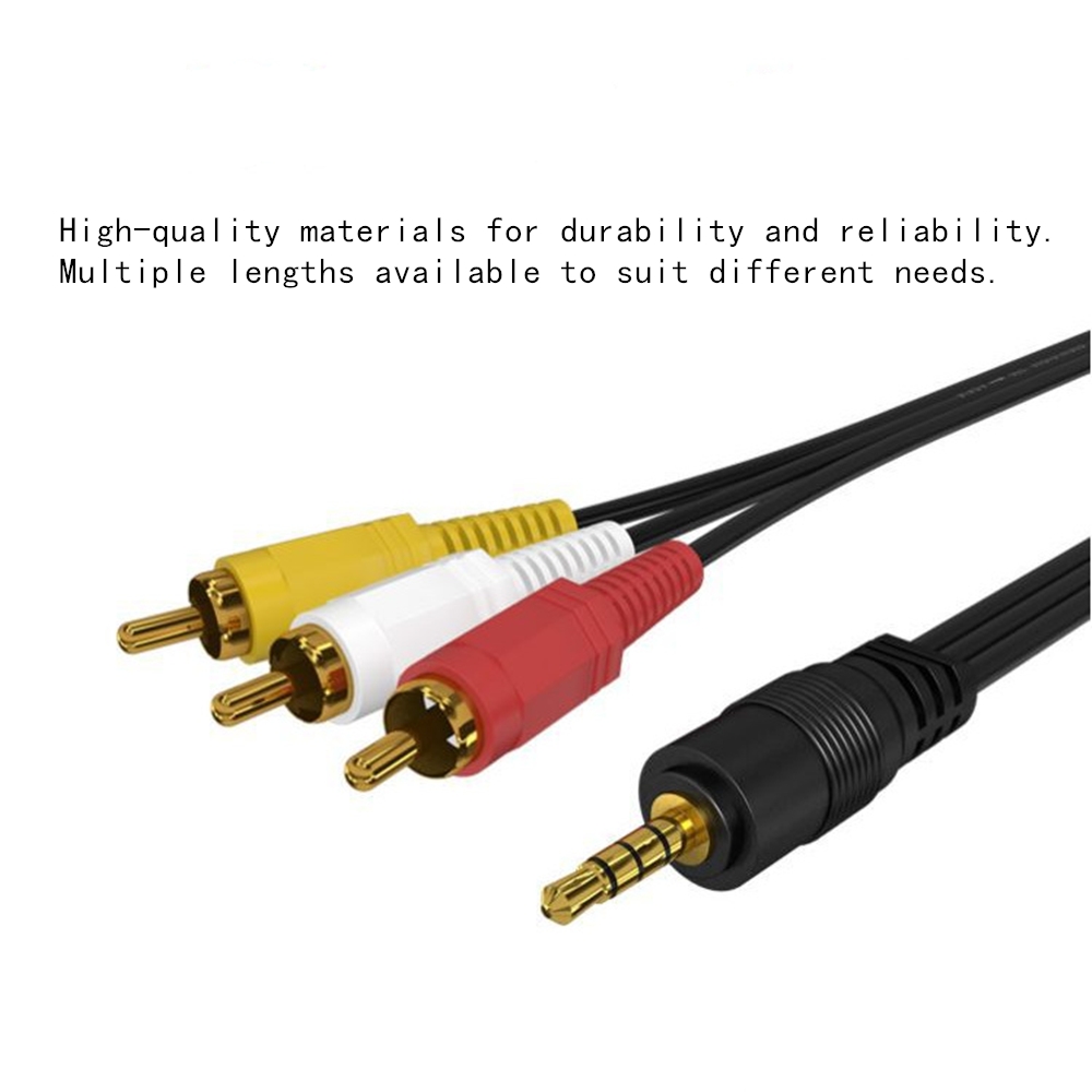 Câble Audio-vidéo RCA 3.5mm à  - Home Improvement Videos avis et prix