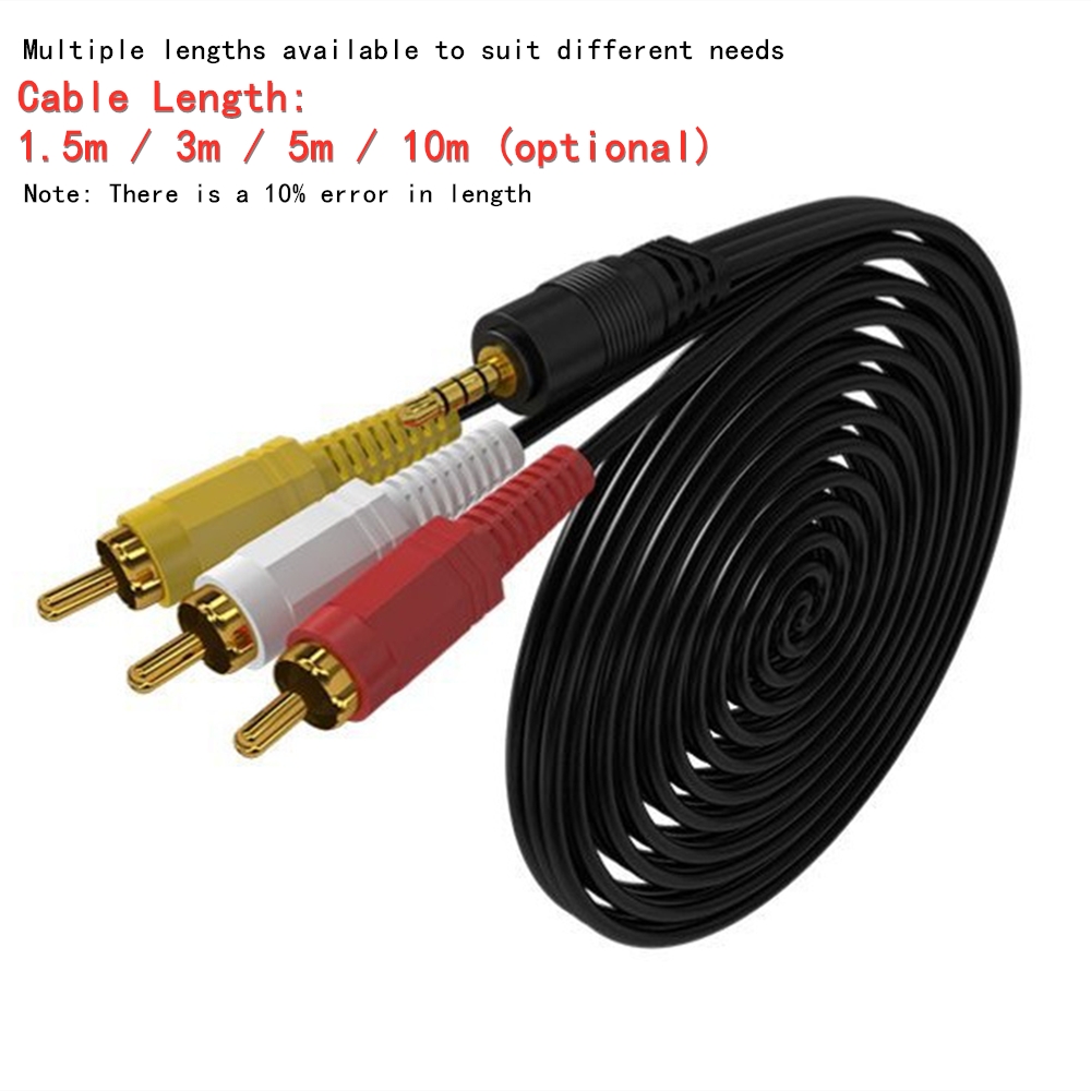 Câble Audio-vidéo RCA 3.5mm à  - Home Improvement Videos avis et prix