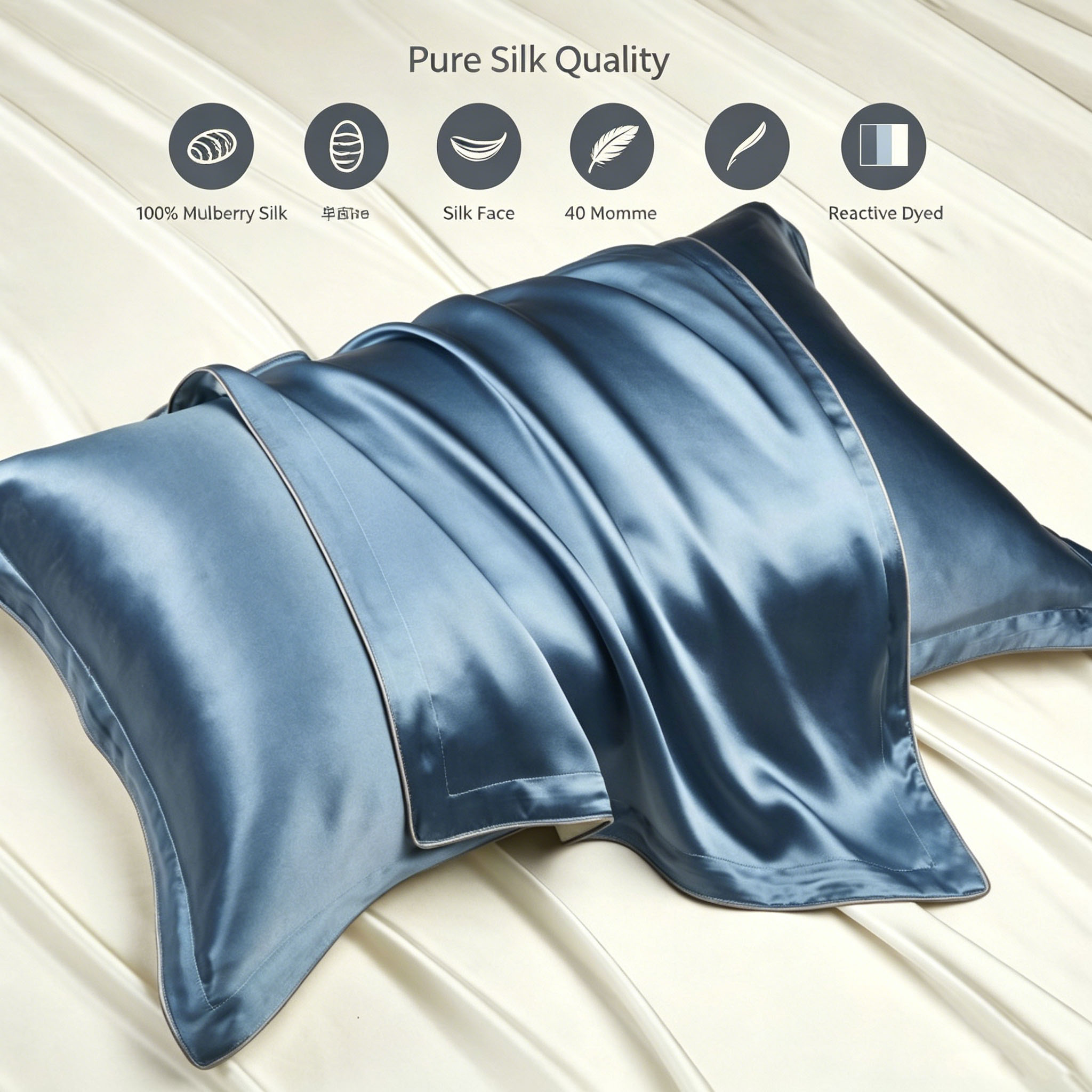 Taie d'oreiller en soie 40 Mom - Home Improvement Business avis et prix