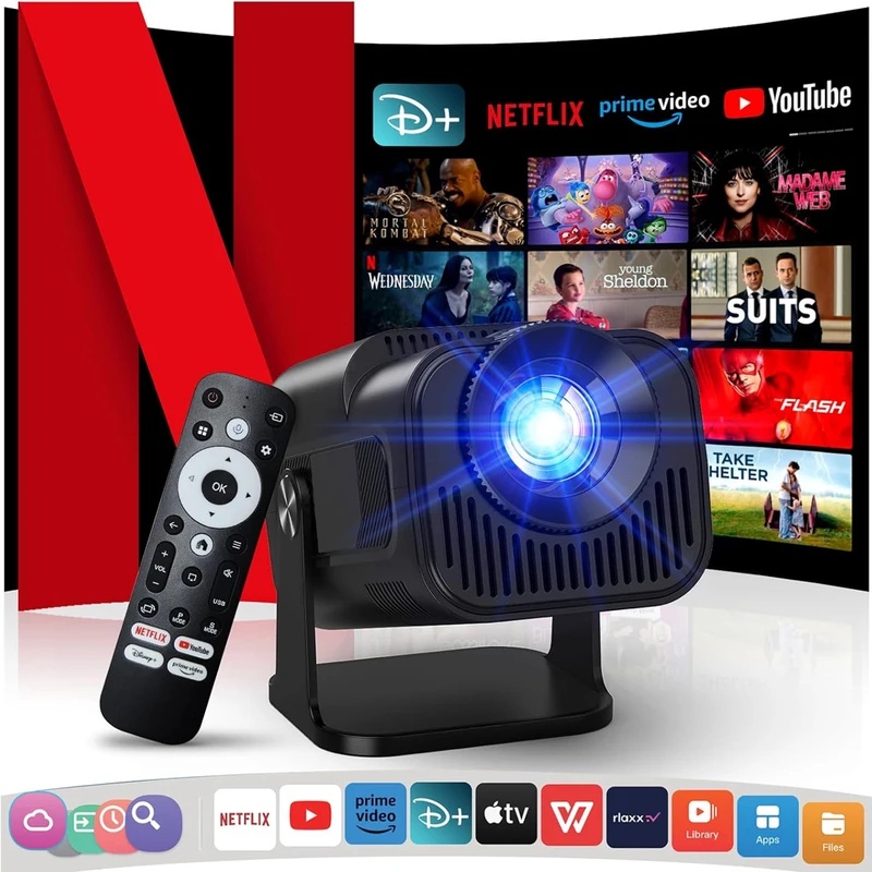 Projecteur Android 11 4K, réso - Home Improvement Videos avis et prix