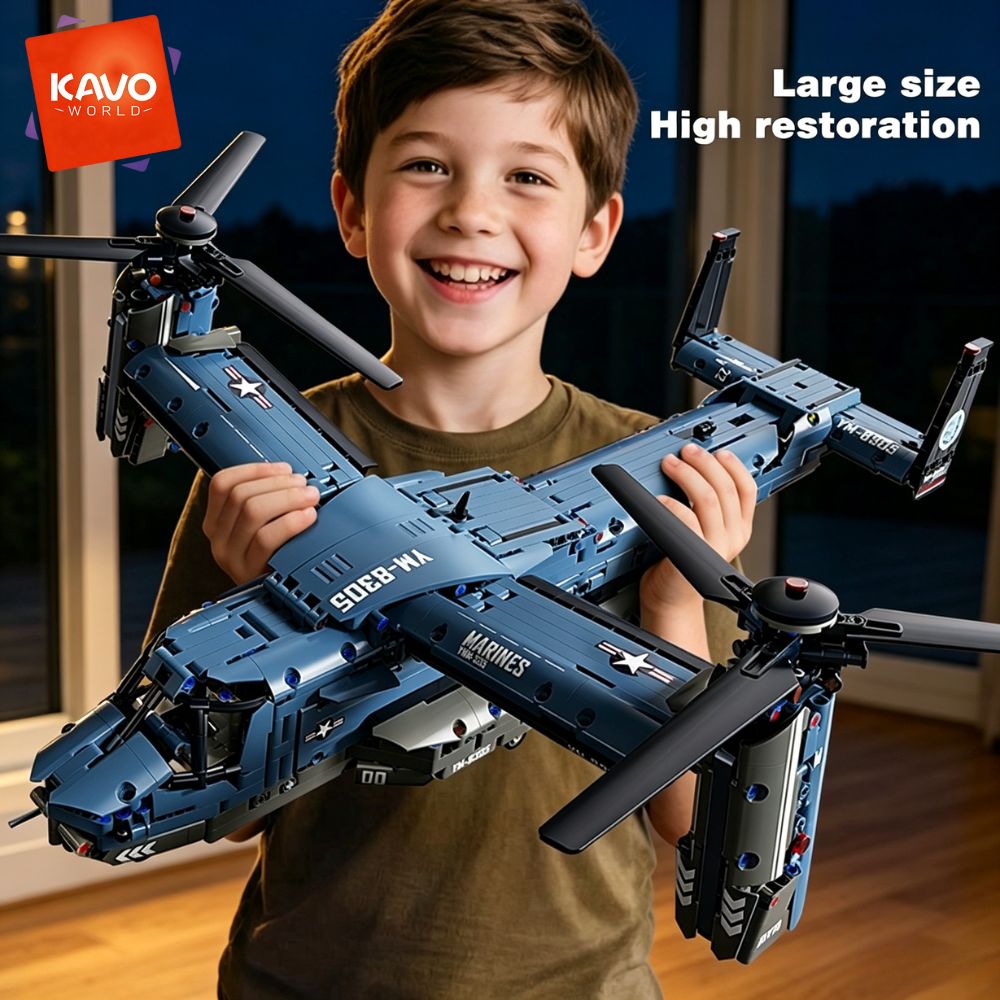 KAVOWORLD 1486PCS V-22 Osprey  - Home Improvement By avis et prix